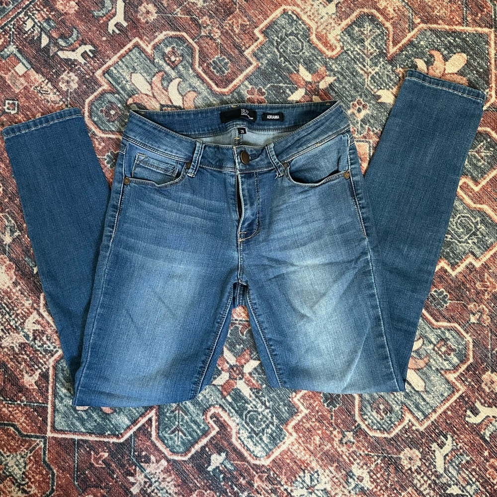 1822 Denim Medium Blue Skinny Jeans